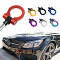 Racing Style Aluminum Tow Hook Kit for Mercedes-Benz C E CLA ML GLK GLA (2014–2016)