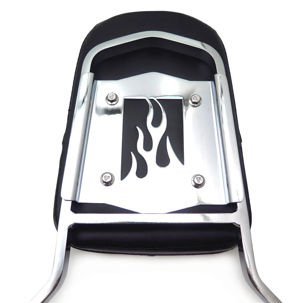 Sissy Bar Backrest for Honda Shadow VLX 600 (1999–2007) w/Leather Pad