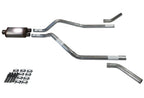 Dual Exhaust Kit for Chevy Blazer (2000–2004) - 2.5" Stainless Corner Exit