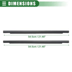 Pair Rear Door Window Belt Weatherstrip for Toyota FJ Cruiser (2007–2014)