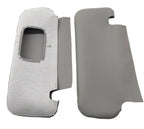 Sunvisors Cover Skin for Toyota Corolla (2002–2008) Gray PVC Leather