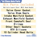MLS Engine Cylinder Head Gasket Set with 10 Bolts for Chrysler PT Cruiser (2001–2010)