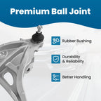 Front Lower Control Arms Ball Joint Kit for Ford F-150 Mark LT (2004–2008)