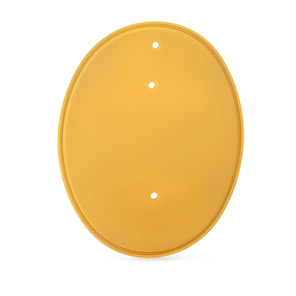 Yellow Number Plate for Honda Z50R XR75 MR50 (1974–1987)