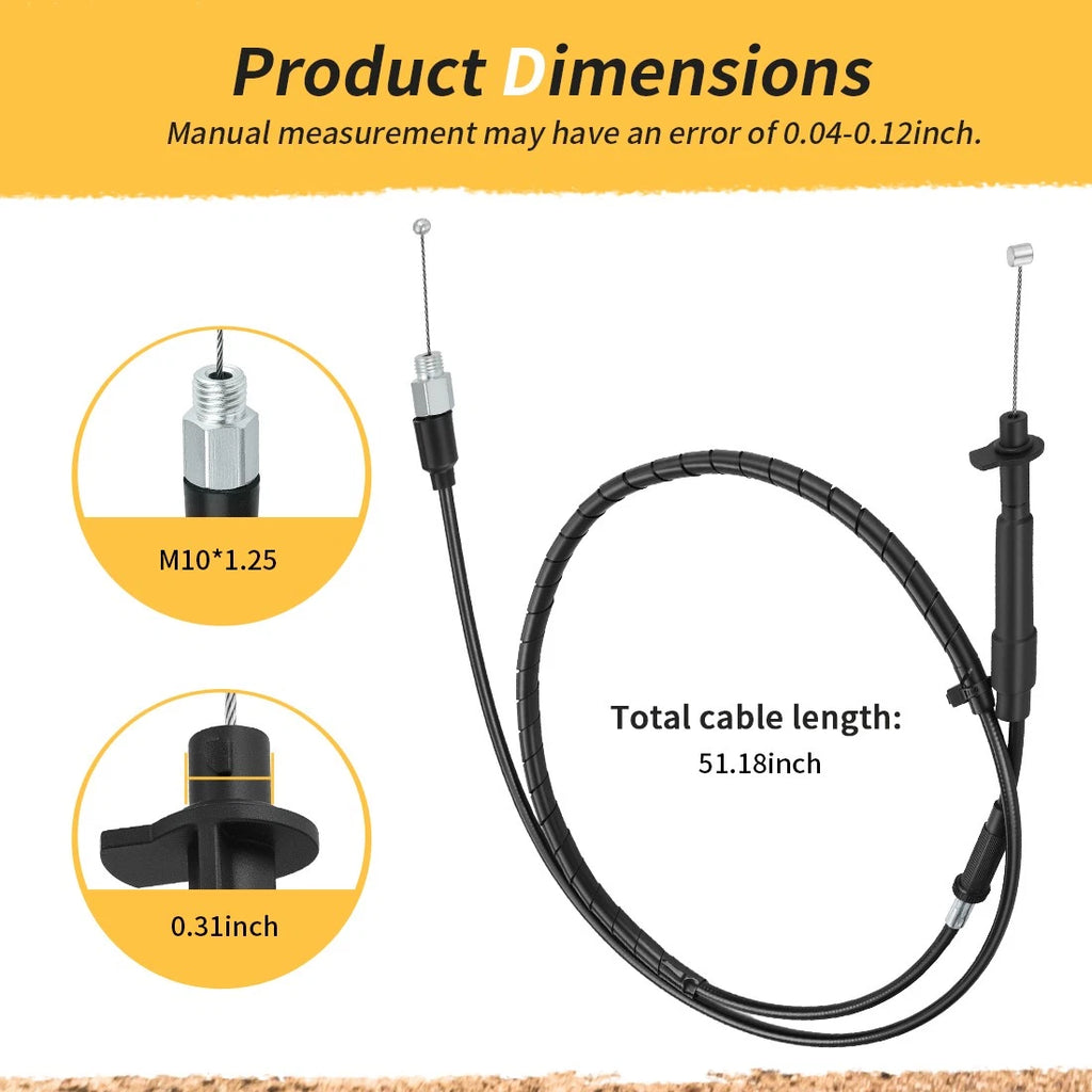 Throttle Cable for Polaris Sportsman 570 & 450 (2014–2023) # 7081860