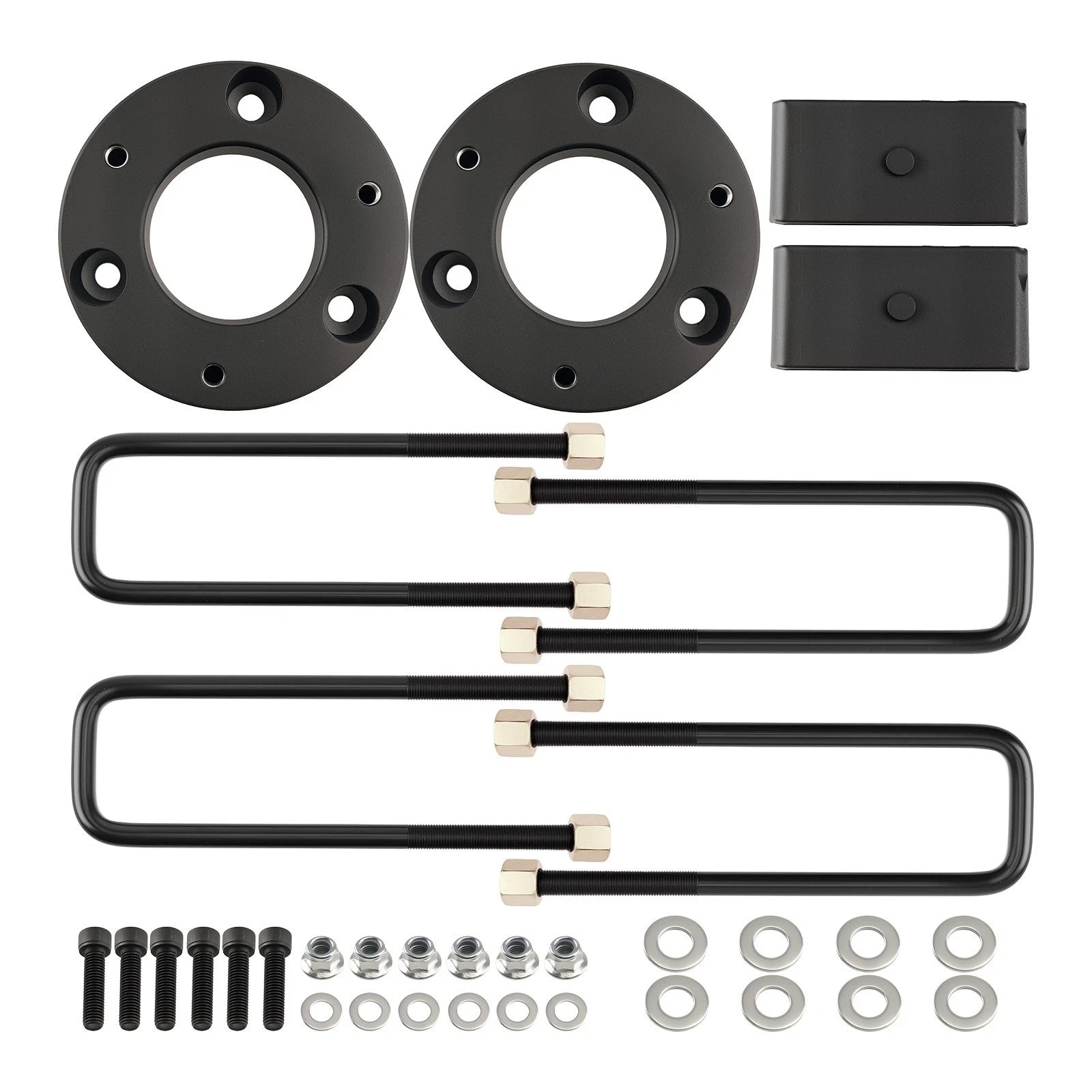 3" Front 1" Rear Lift Spacer for Chevy Silverado Sierra 1500 (2007–2019)