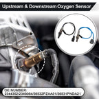 2X Upstream Downstream Oxygen Sensor for Honda CR-V EX (2007–2011) No. 2344352