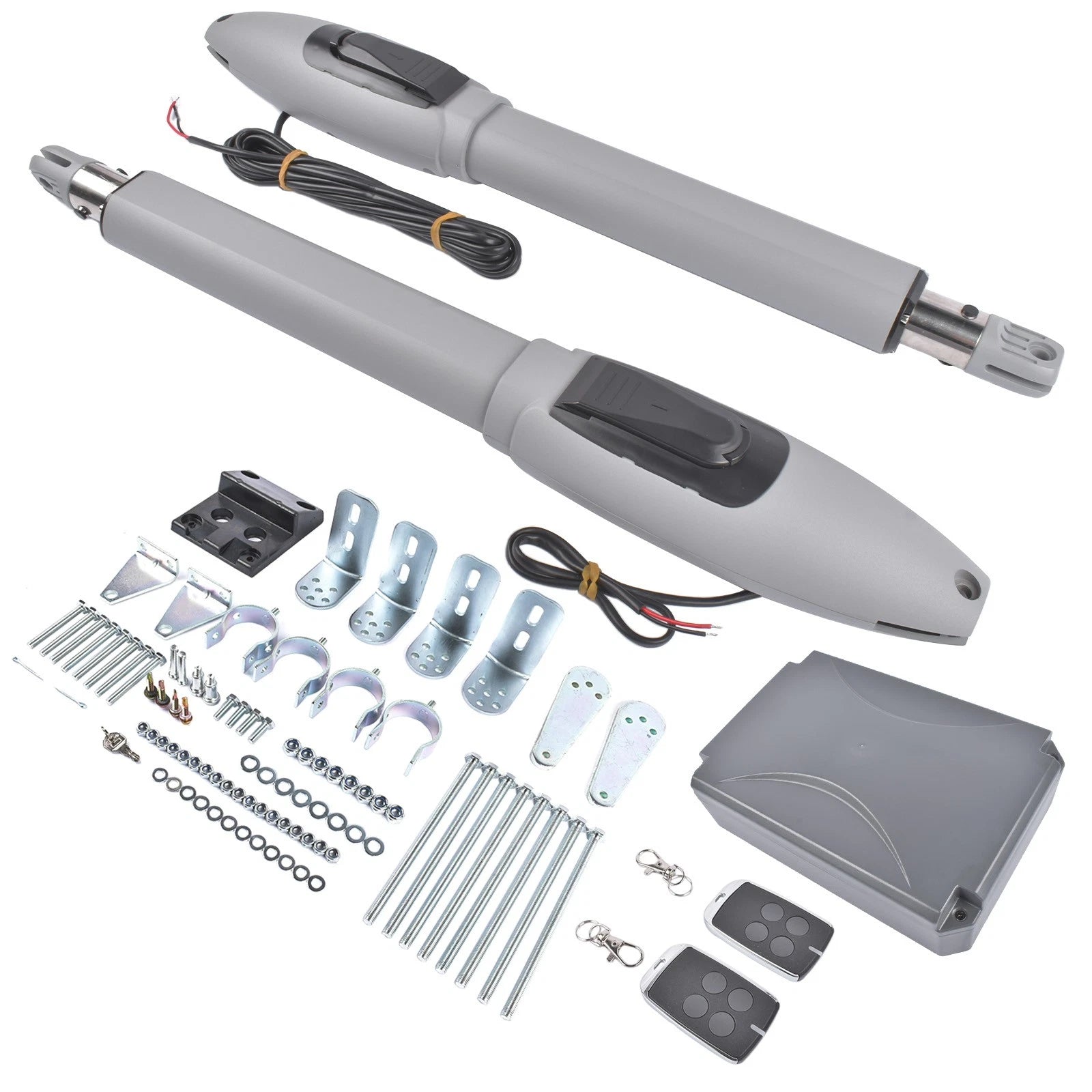Automatic Dual Swing Gate Opener Kit for 660 lb Gates (110V)