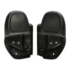 Lower Vented Fairings for Harley CVO Street Glide (2014–2024) Black
