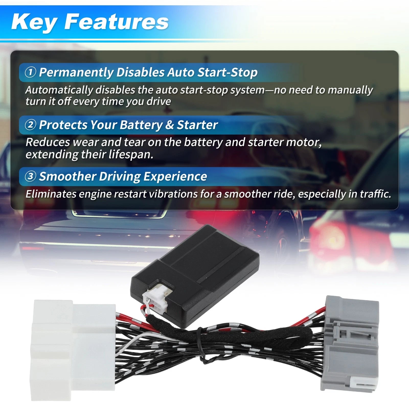 Auto Start Stop Eliminator for Ford Bronco Sport (2021–2024)