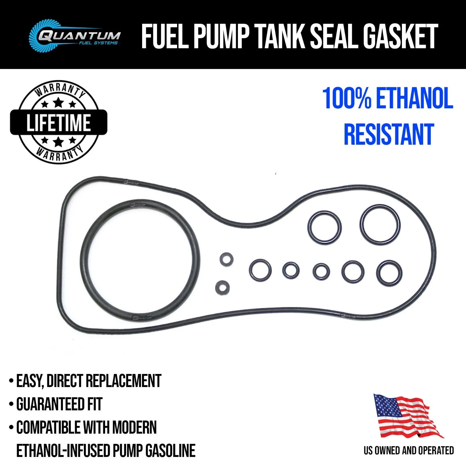 Fuel Pump Tank Seal Kit for Mercruiser Alpha/Bravo 262/350 (1994–1997) 808500