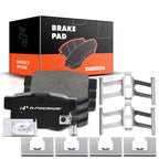 Set of 4 Rear Ceramic Brake Pads for Honda CR-V (2002–2004)