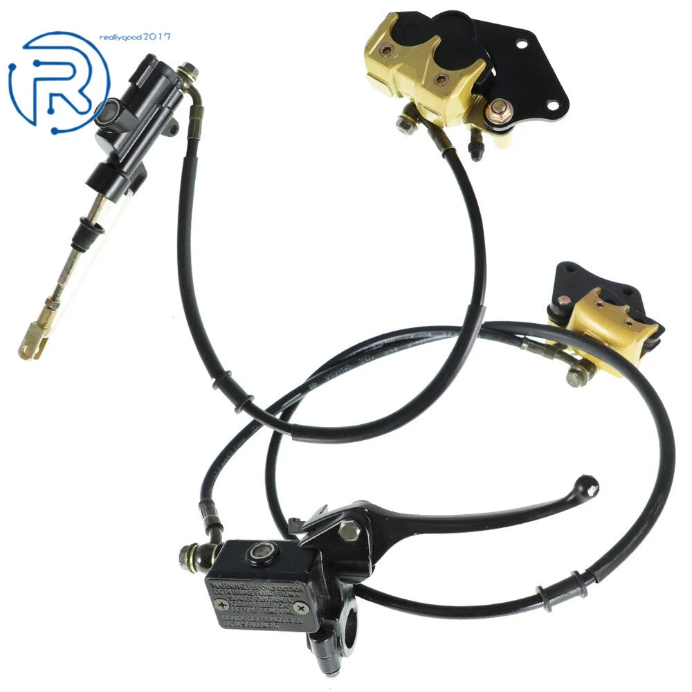 Hydraulic Brake Caliper Set for Classic Pit Dirt Bike 50cc 110cc 125cc