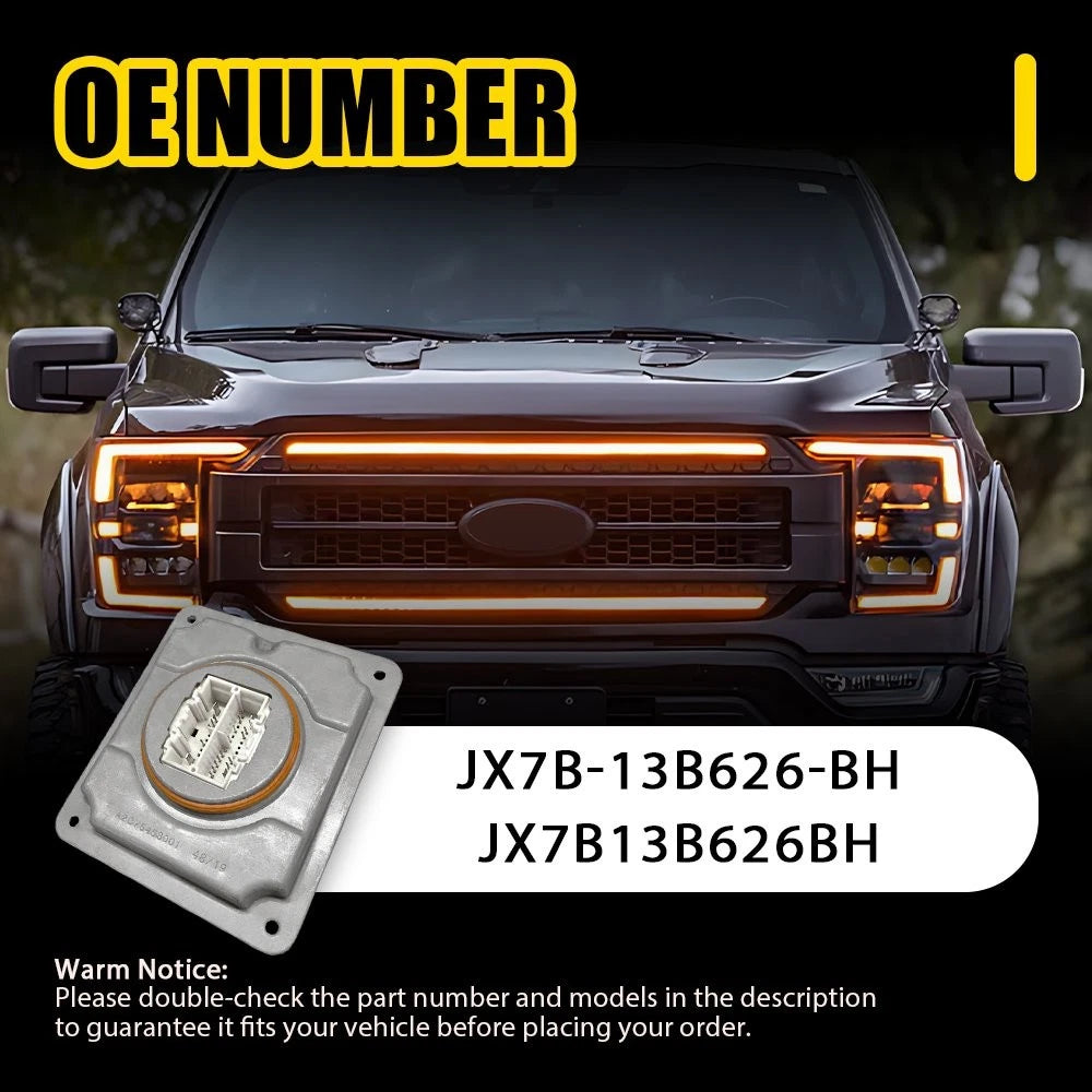 LED Headlight Ballast Control Module for Ford F150 250 350 (2020â2022)