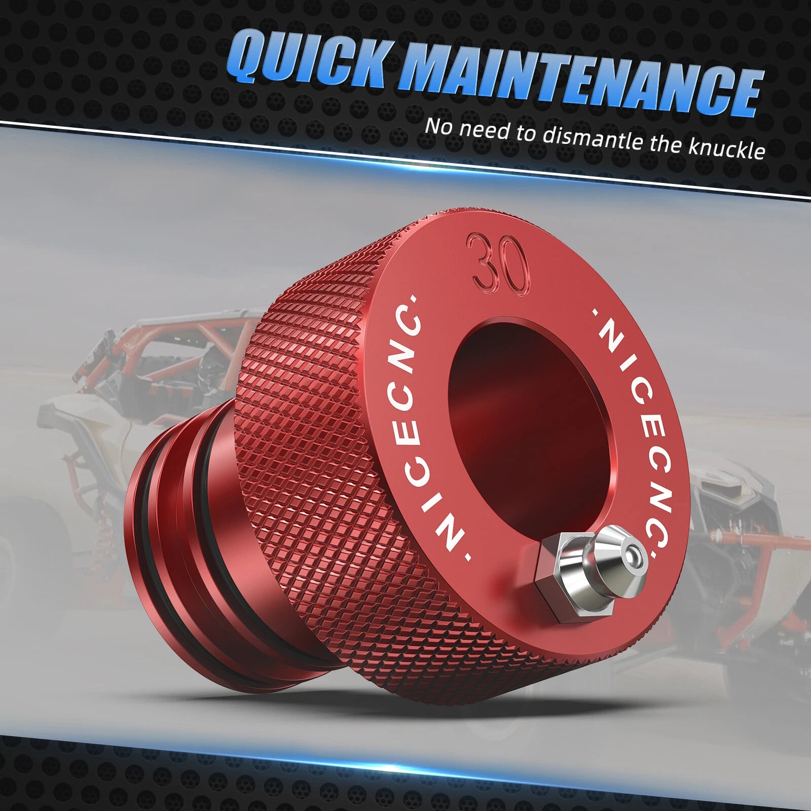 Wheel Bearing Greaser Tool for Can-Am Maverick 1000R (2013–2023)