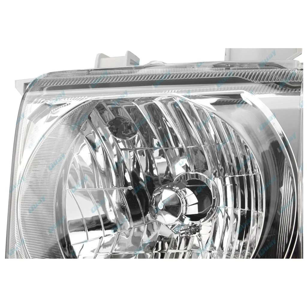 Headlights Pair LH+RH for Toyota Landcruiser 76 78 79 Series (2007)