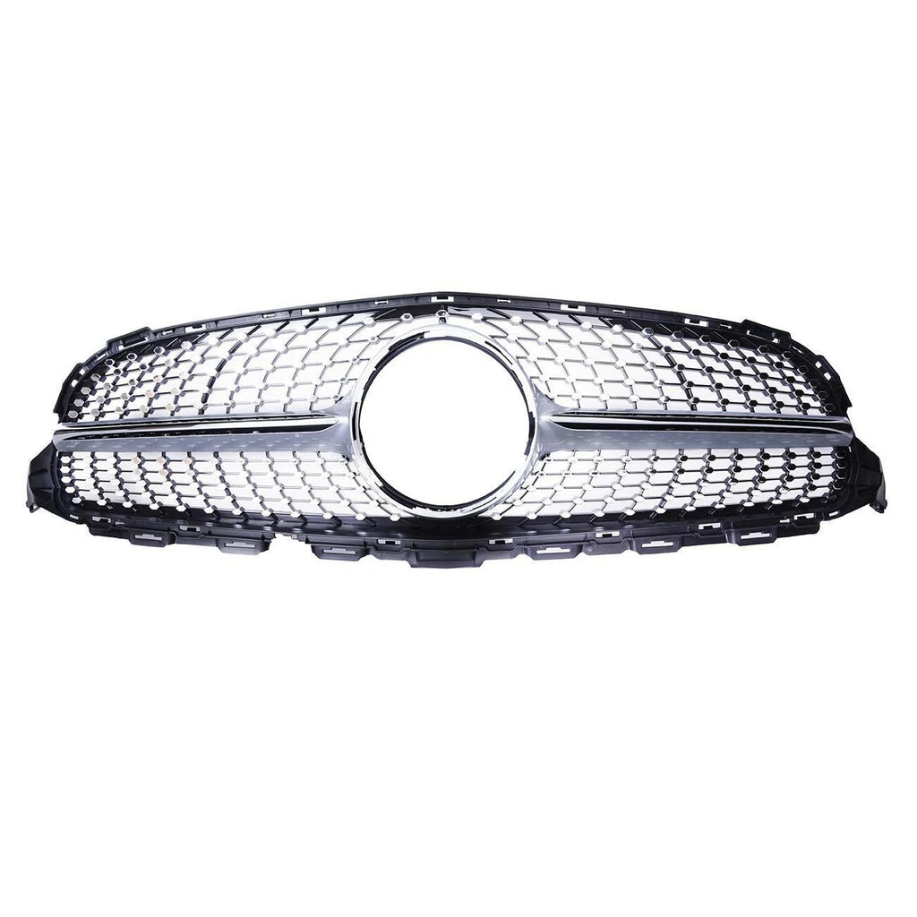 Front Diamond Grille for Mercedes Benz C63 AMG (2015–2021)