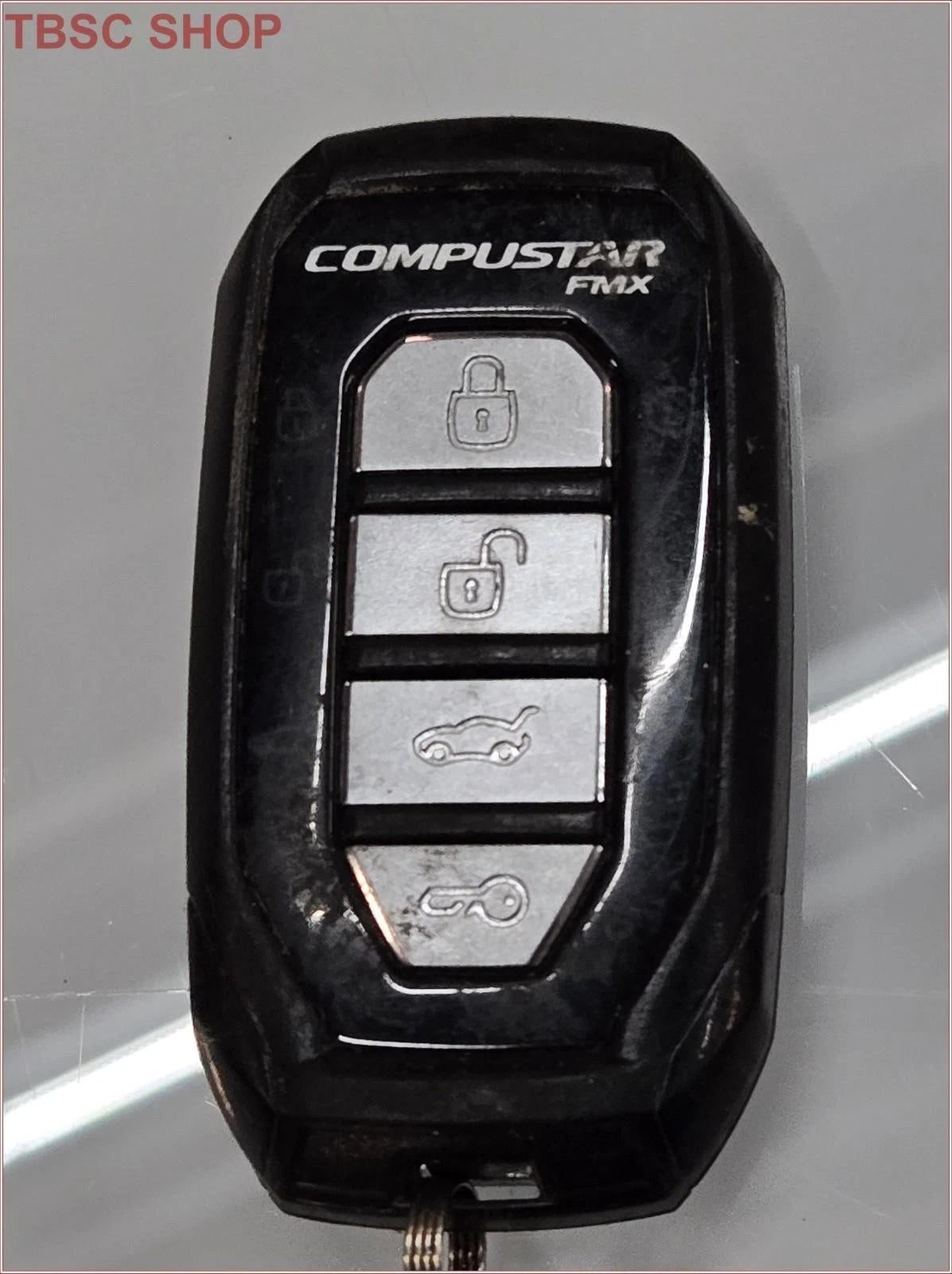2X Compustar 2WG15R-FM Chrome FMX Remote Starter Key Fob VA5REH500-2WFX