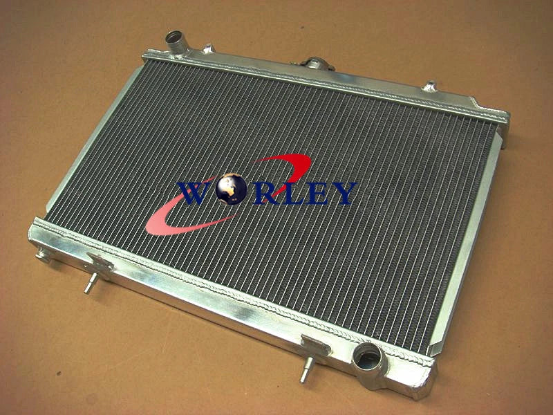 Aluminum Radiator & Shroud +  Fans for Nissan Silvia S14 S15 (1995-2002)