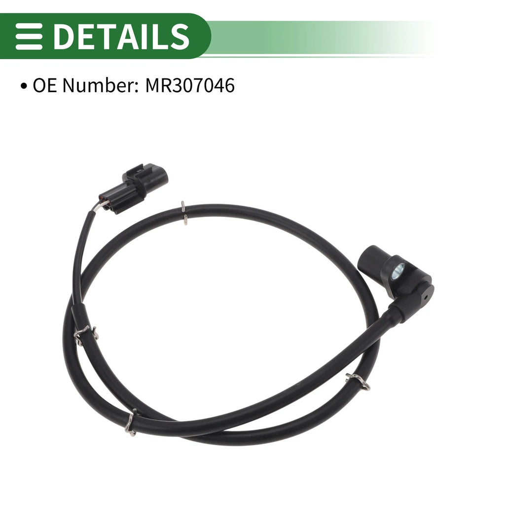 ABS Wheel Speed Sensor MR307046 for Mitsubishi Montero (1992–2000) Front Left