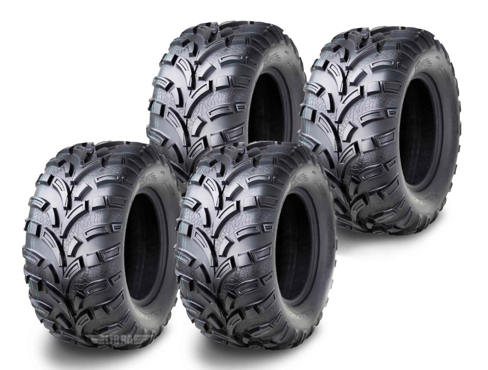 Set of 4 Wanda ATV Tires 25x11-12 for Case-IH Scout XL (2011)