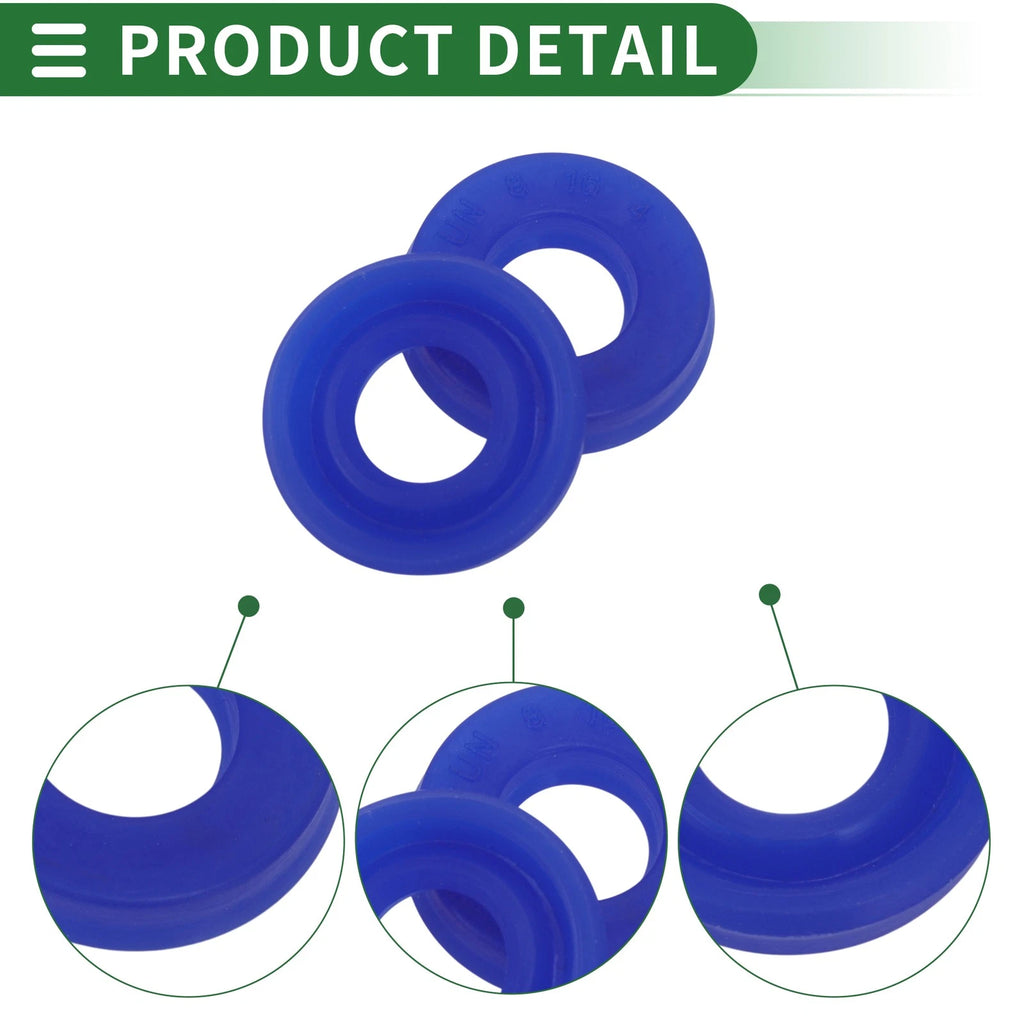 Set of 10 Oil Seal Ring 8x16x4mm for Rotary Shaft (High Pressure)