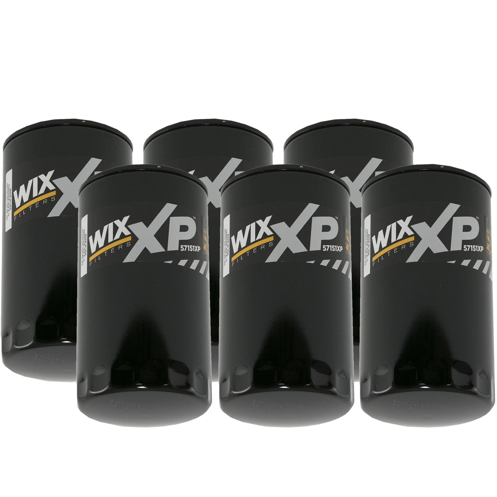 Set of 6 Wix XP Engine Oil Filters for Ford F-250 F-350 F-450 F-550