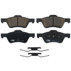 Front Brake Kit with 303mm Disc Rotors & TRW Pro Ceramic Pads for Escape Tribute Mariner (2001–2012)