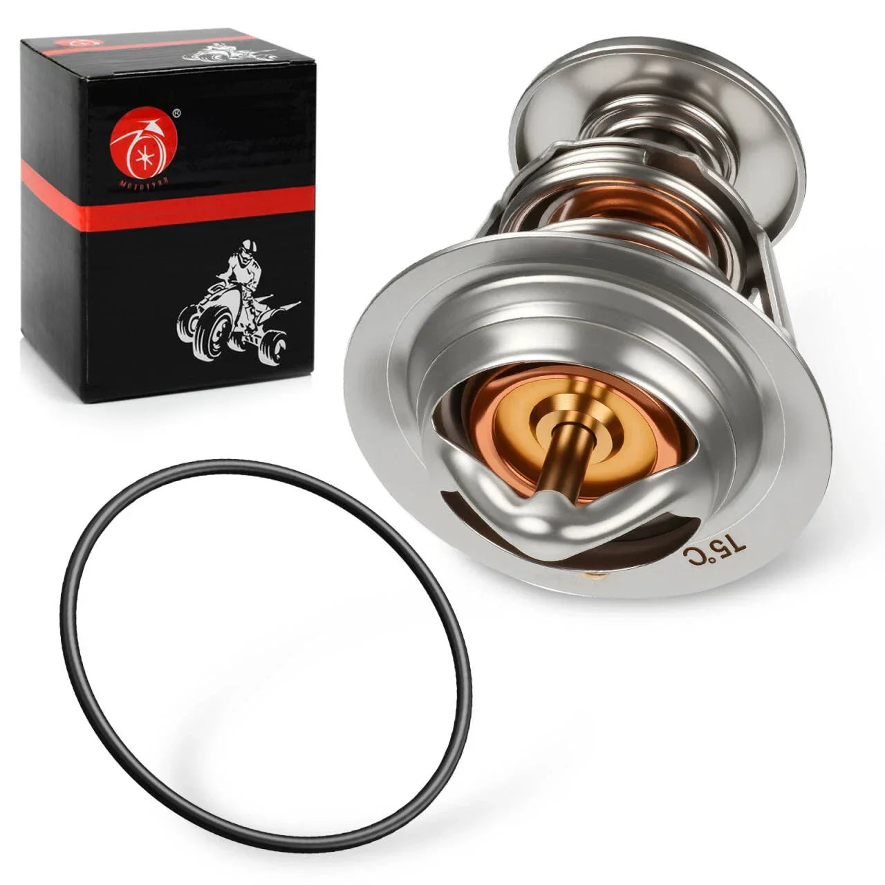 Thermostat w/ O-Ring for Honda Super Hawk 1000 VTR1000F VTR 1000 F (1998–2005)