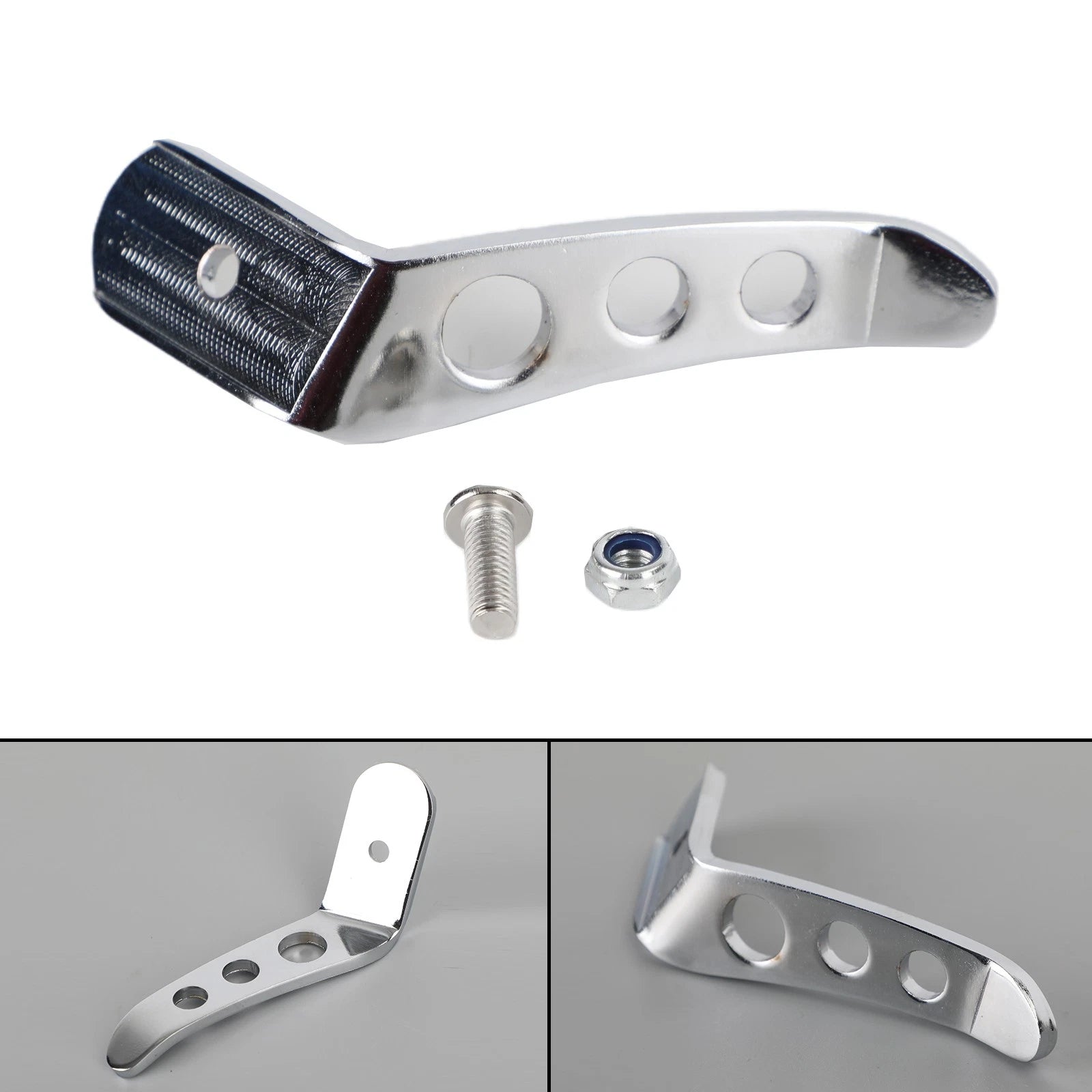 Kickstand Extension for Harley Touring Glide (1991–2020) Chrome