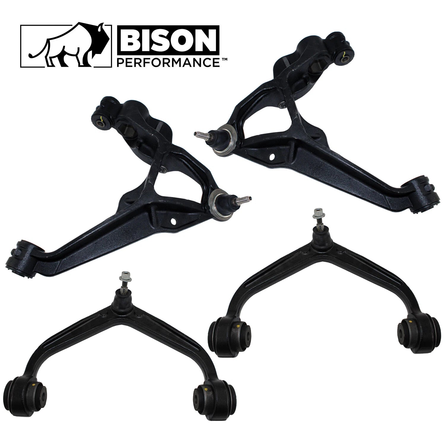 4pc Control Arm Kit for Silverado 2500 HD (2015–2019)