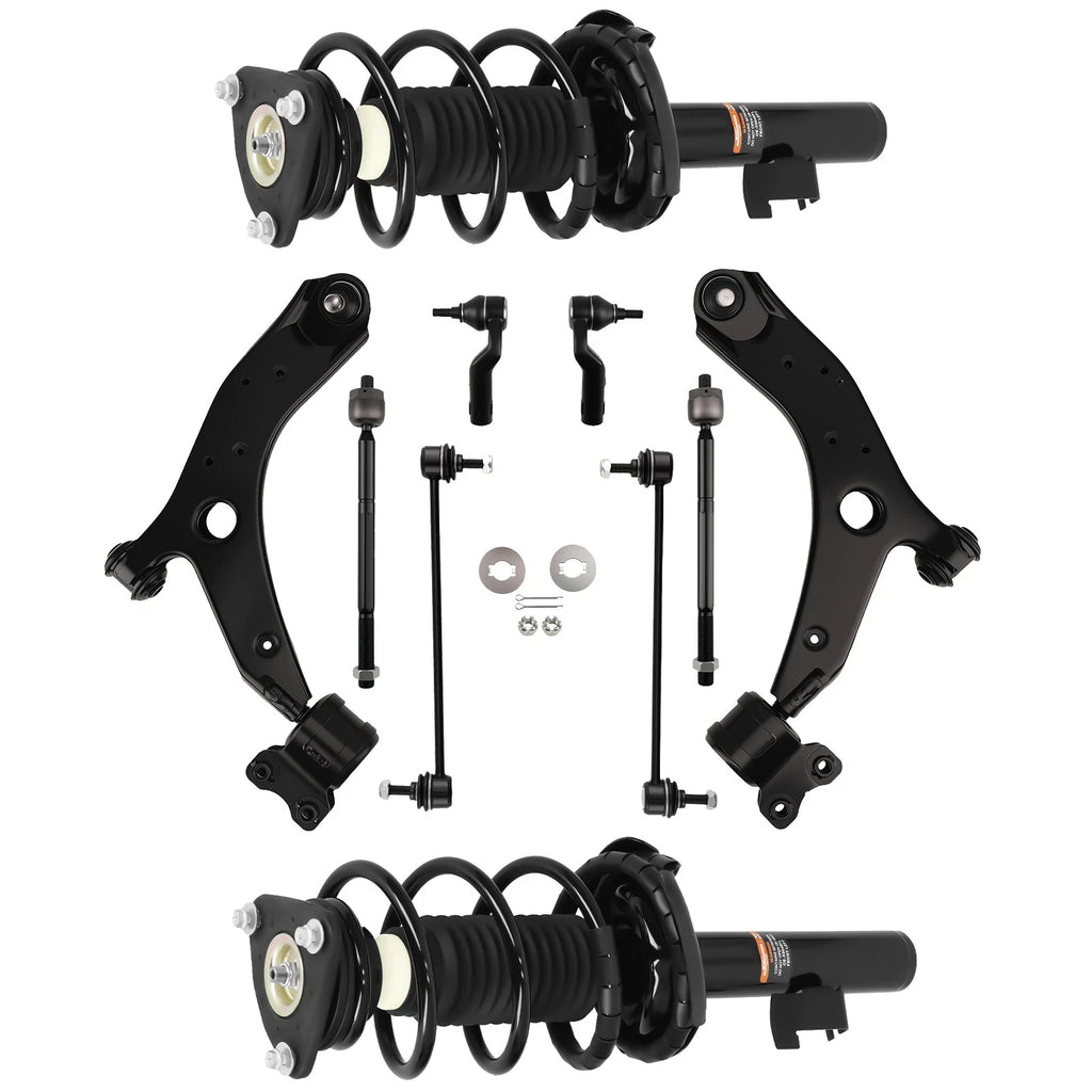 10x Front Complete Struts Control Arms Kit for Mazda 5 (2006–2010)