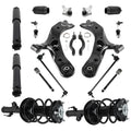 16pc Front Struts Rear Shocks Control Arms Sway Bars Kit For 2006-12 Toyota RAV4