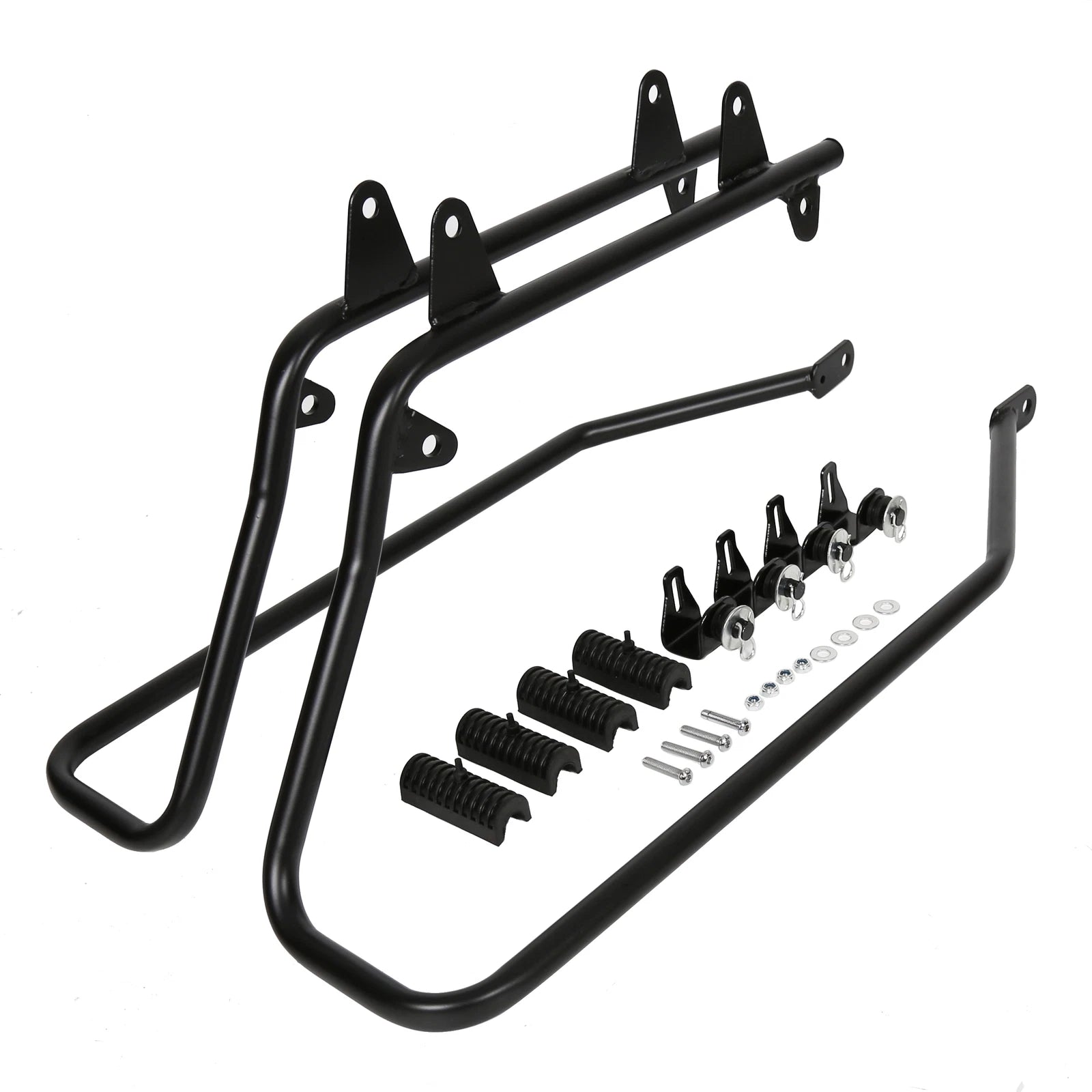Extended Saddlebags Conversion Brackets for Harley Softail Fatboy