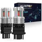 2X 3157 LED Red Brake Tail Stop Light Bulbs for Various Vehicles (YYYY–YYYY)