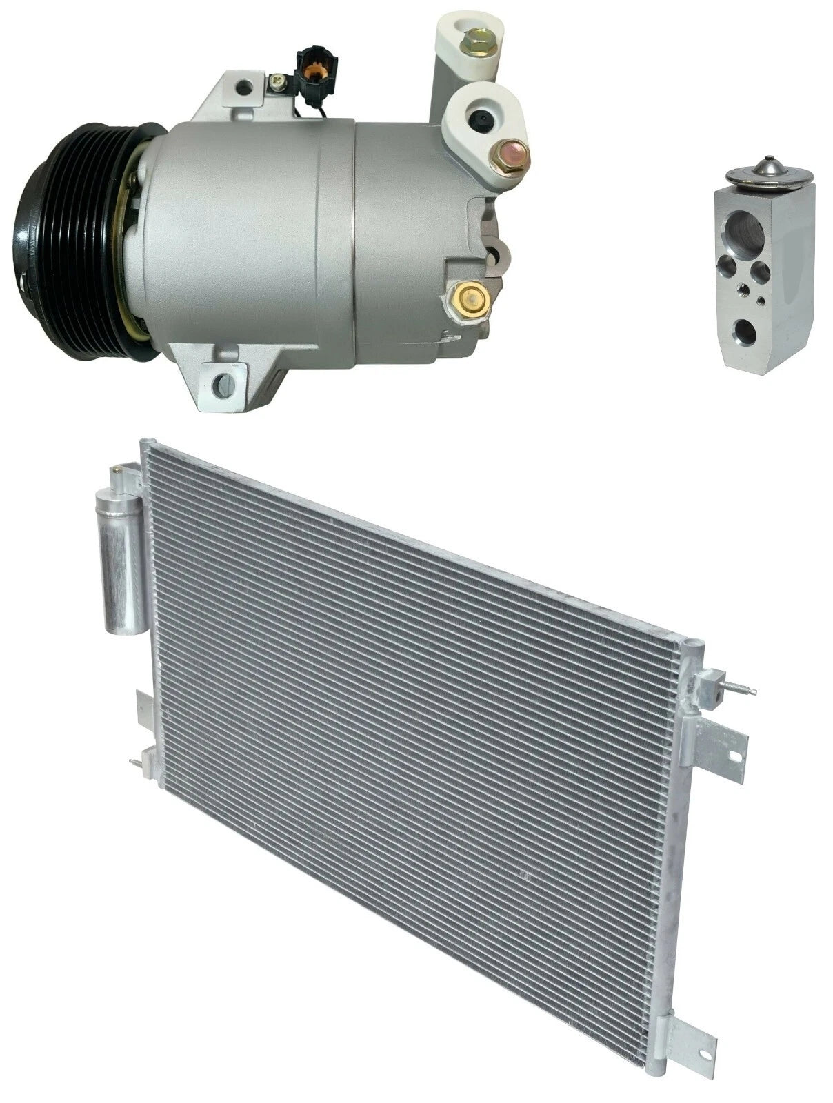 AC Compressor Kit With Condenser for Nissan NV2500 4.0L (2014–2014)
