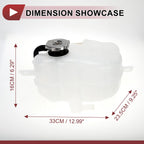 Coolant Expansion Overflow Tank with Cap No. 5058455AD for Dodge Journey (2009–2020)