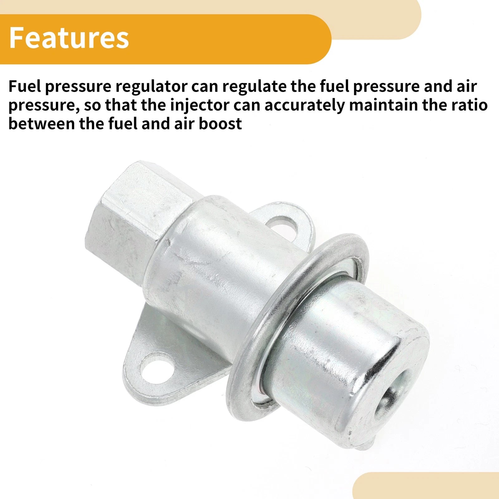 Fuel Pressure Regulator for Hyundai Elantra (1996–2000) No. 3530123002 Metal