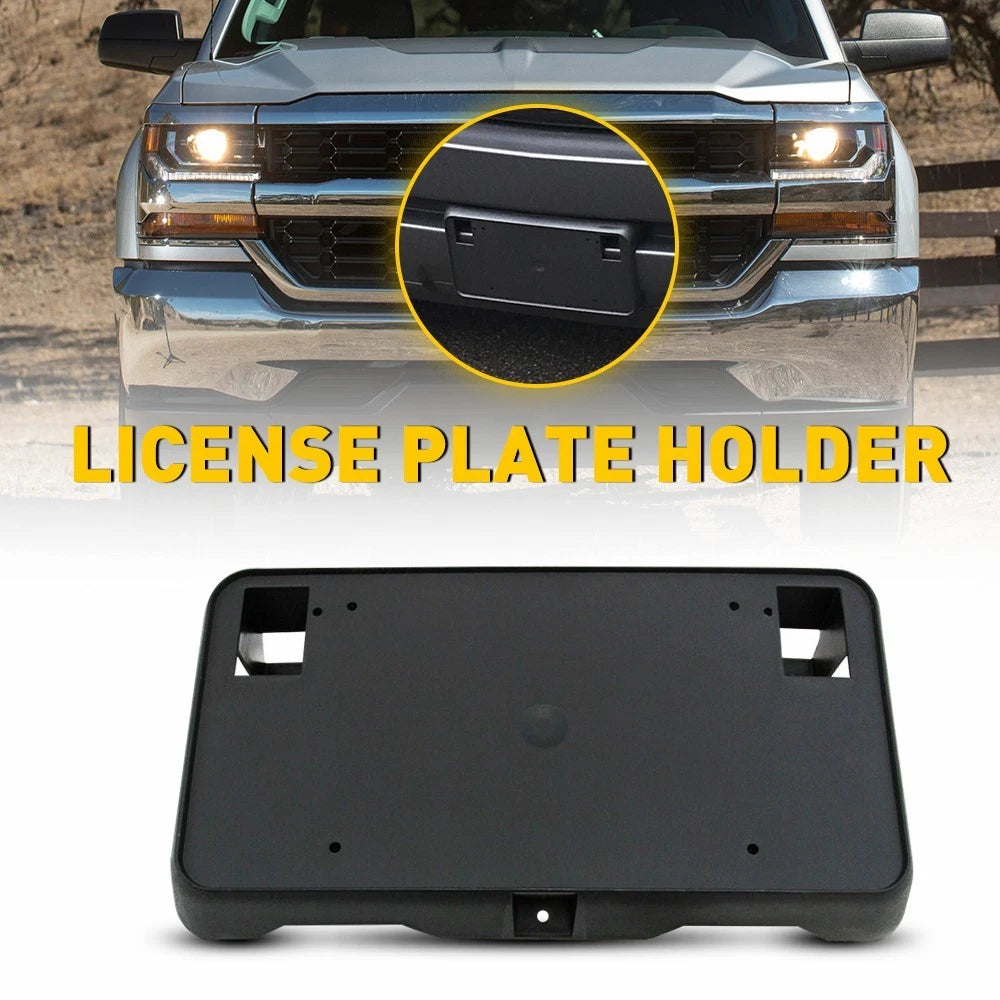 License Plate Bracket Holder for Chevy Silverado 1500 (2016–2018)