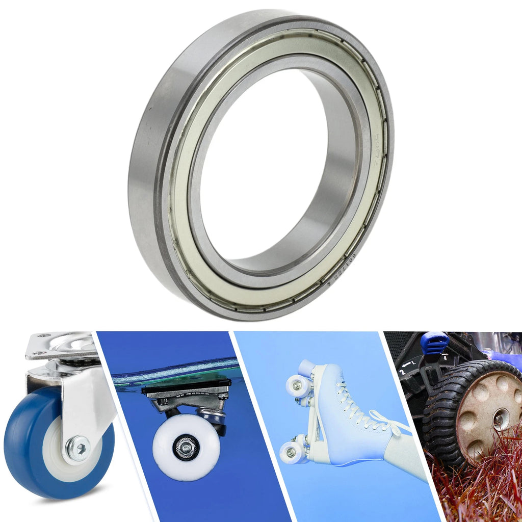 Deep Groove Ball Bearing 6017ZZ for Scooter Skateboard Wheel (85x130x22mm)