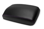 Leather Console Lid Armrest Cover for Infiniti FX35 (2009–2012) Purple Stitch