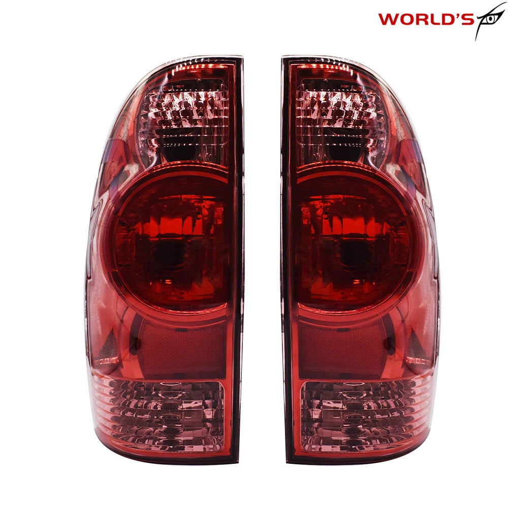 Set of 2 Rear Tail Lights for Toyota Tacoma (2005–2015) Halogen