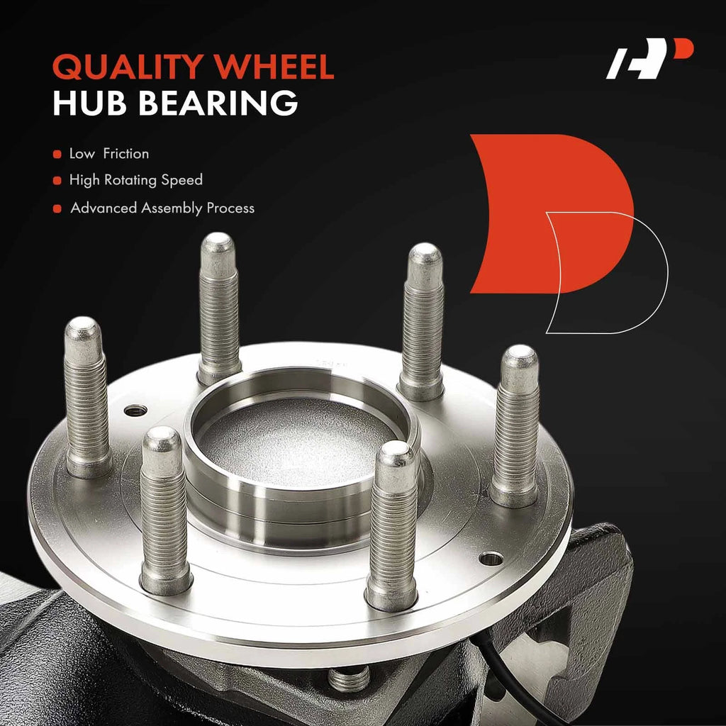Front Steering Knuckle & Hub Bearing for Chevy Silverado GMC Sierra