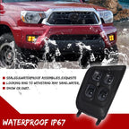 LED Fog Light Bezel Assemblies for Toyota Tacoma (2012–2015)