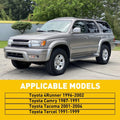 2 Inside Door Handles for Toyota Tercel (1991–1999)