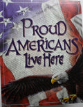 Tin Metal Sign for USA Flag Eagle Shotgun Poster (2219)