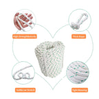 Double Braid Nylon Rope for Arborist Rigging (150' Length)