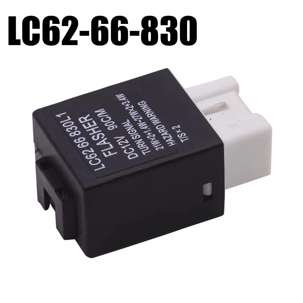 Turn Signal Flasher Relay for Mazda 323, 626, MX-5 Miata (LC62-66-830)