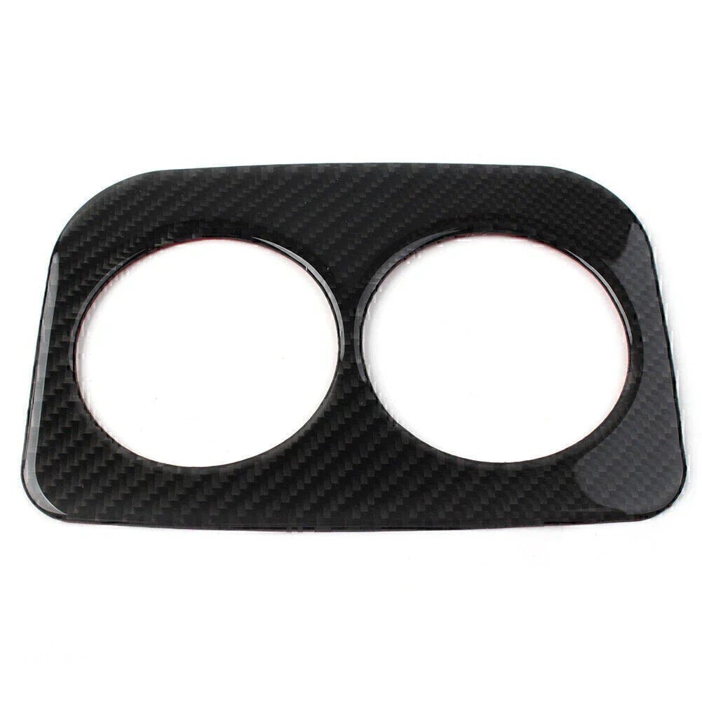 Carbon Fiber Rear Water Cup Panel Cover Trim for Subaru Forester (2013-2018)