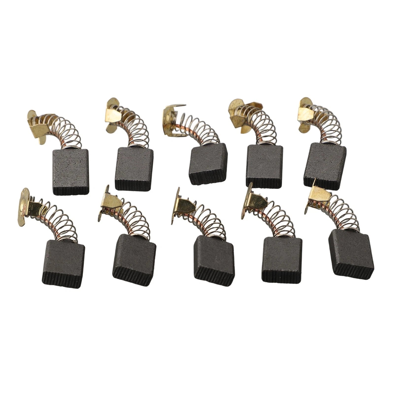 Set of 10 Carbon Brushes Repair Tool for Various Applications (17x14x5 mm)